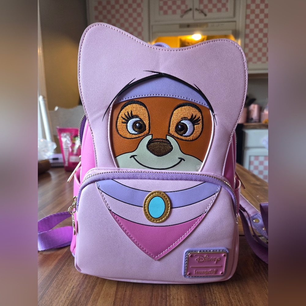 Loungefly Disney Robin Hood Maid Marian Mini Backpack – Like New